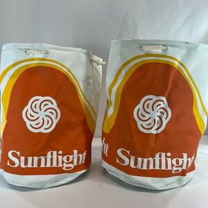 Sun flight Drawstring bag